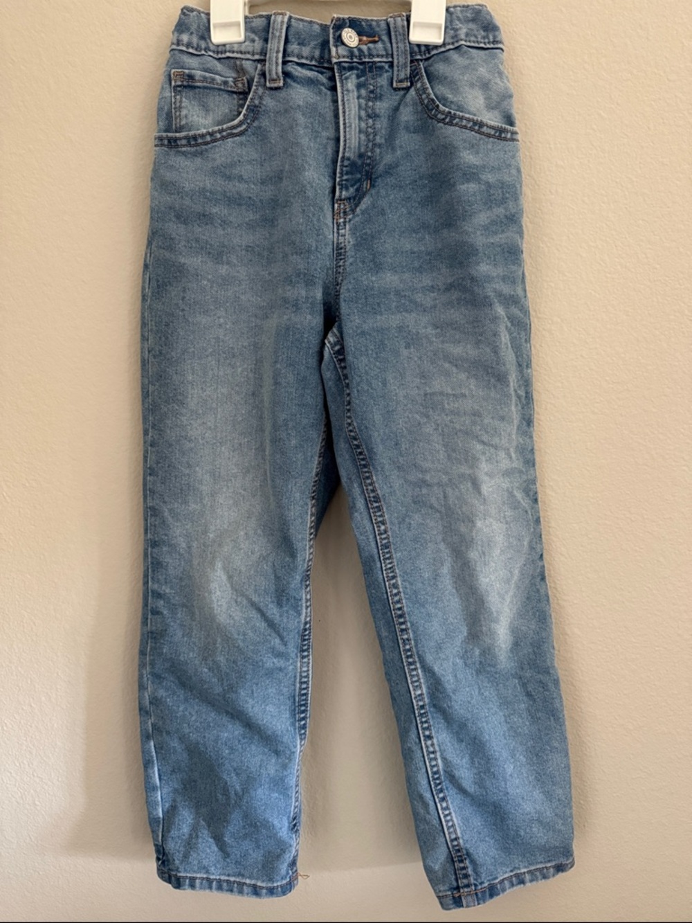 Old Navy Light Blue Kids' Straight-Leg Jeans